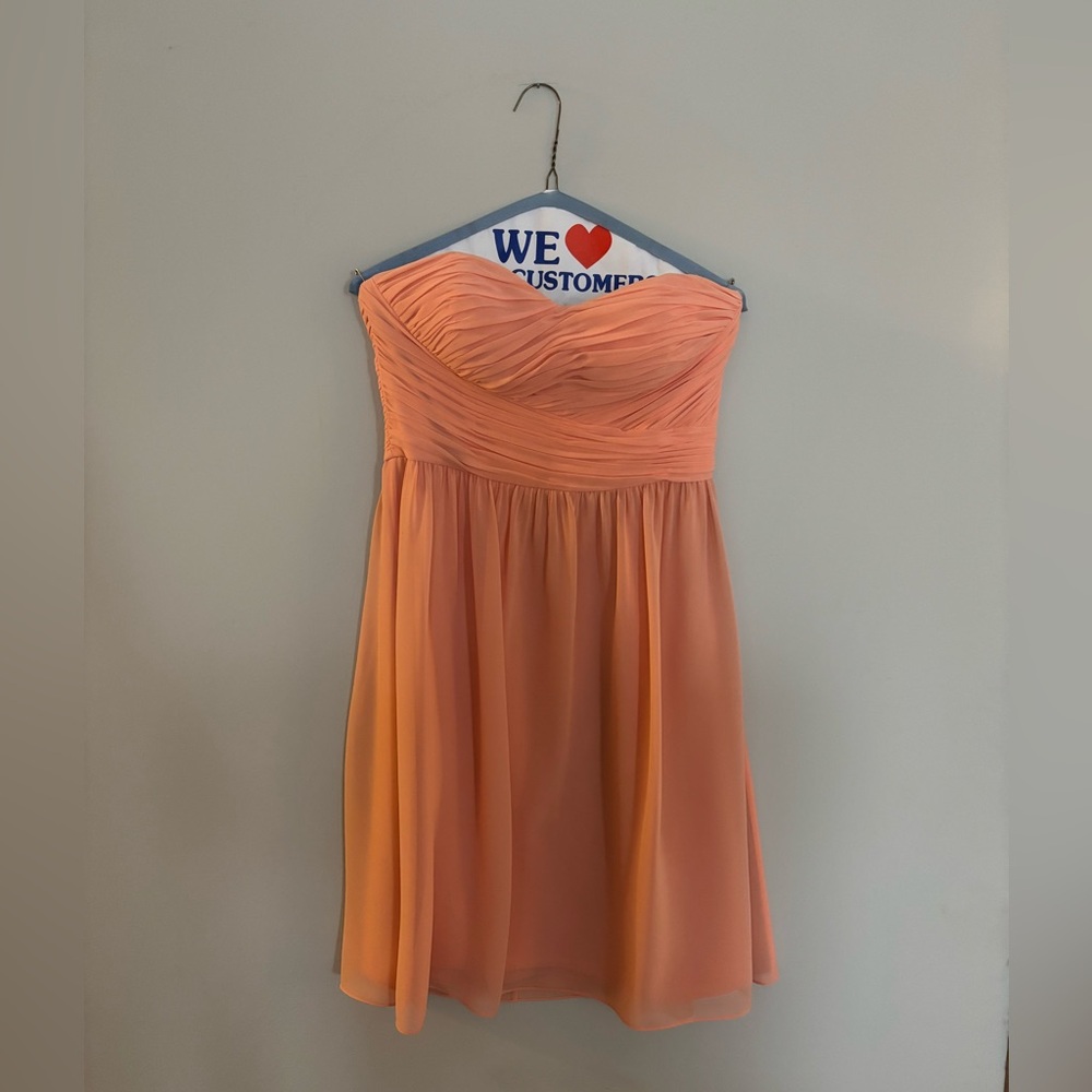 Donna Morgan Strapless Dress